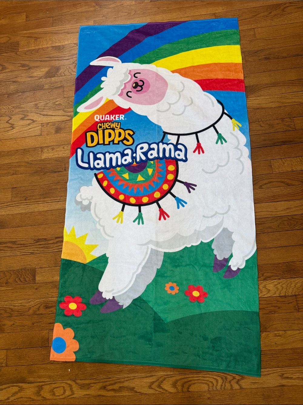 Fun new beach towel